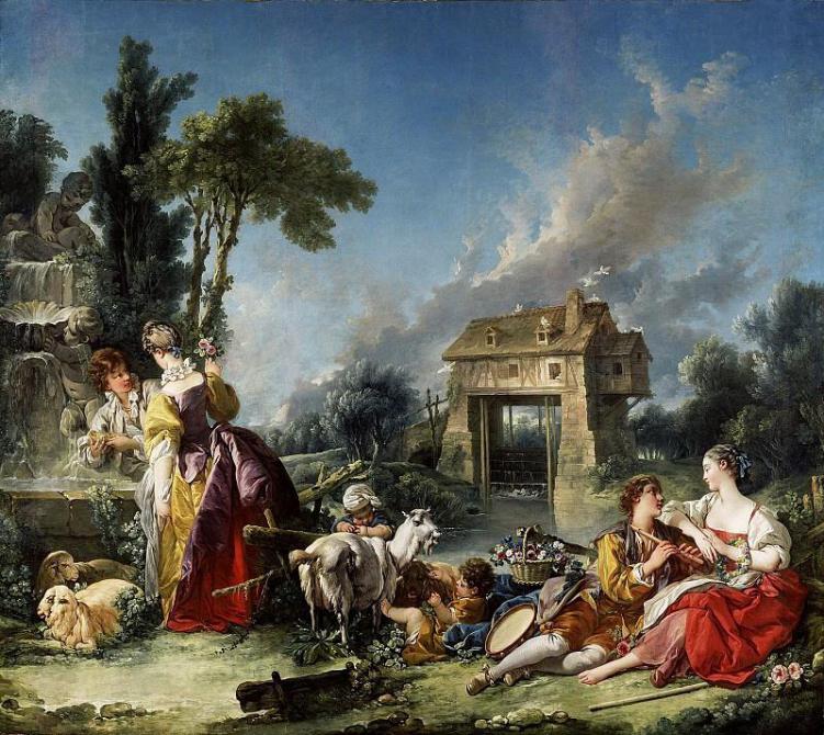 Франсуа Буше - Фонтан любви (1748)
