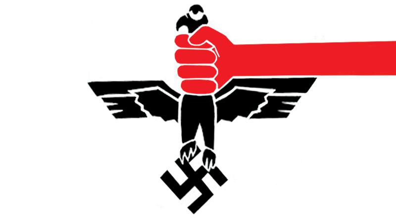 Символ борьбы с фашизмом. Фашистский Орел. Против нацизма. Нет нацизму.