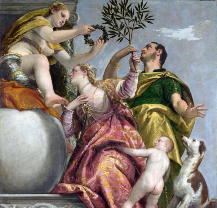 Паоло Веронезе - Аллегория любви_Счастливый брак (1570)