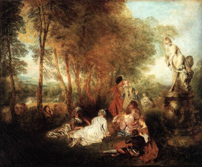 Антуан Ватто - Праздник любви (1717)